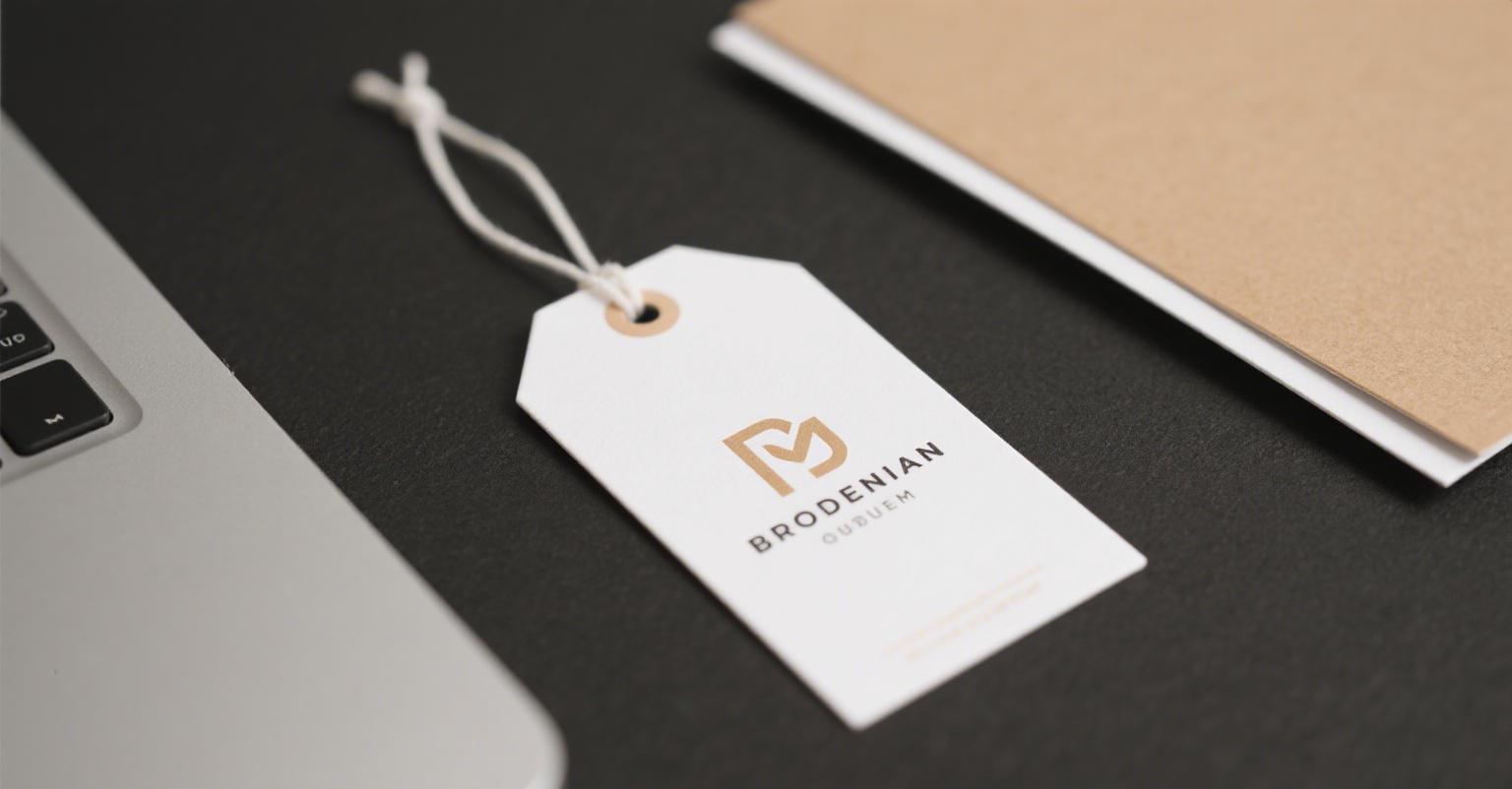 Creating custom hang tags that align with brand identity